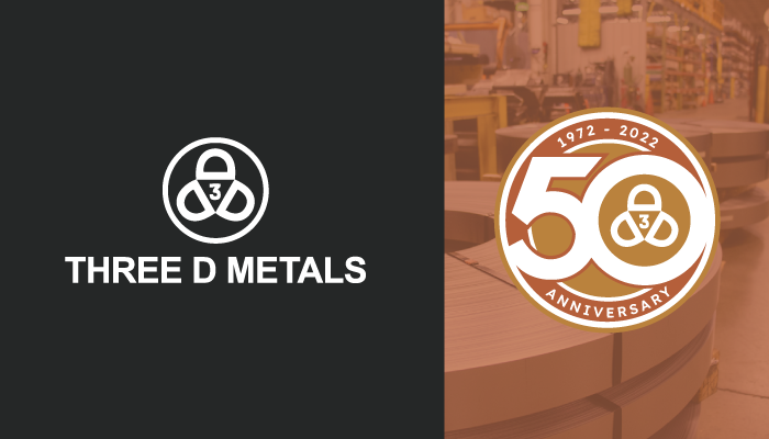 Three D Metals celebrates 50 years.