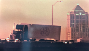 Three D Metals truck on the highway in the 70’s.